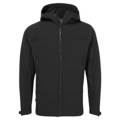 Kurtka Męska Expert Active Soft Shell Z Kapturem. Czarne kurtki softshell męskie Craghoppers, m, bez wzorów, z softshellu, z kapturem, trekkingowe. Za 270.99 zł.