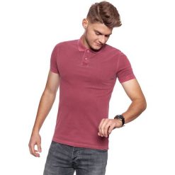 Wrangler WRANGLER OVERDYE POLO CORDOVAN RED W7B37KQBN S. Koszulki polo męskie marki Wrangler. Za 77.99 zł.