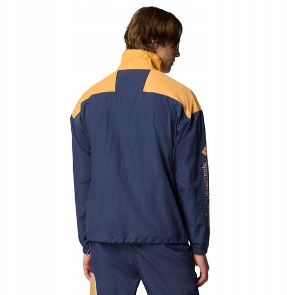 Kurtka męska Columbia Riptide II Retro Windbreaker Anorak 2121681466 Granatowe M. Kurtki męskie Columbia, m, bez wzorów, retro, bez ramiączek, bez kaptura. Za 286.07 zł.
