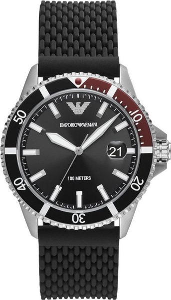 Zegarek Emporio Armani ZEGAREK MĘSKI EMPORIO ARMANI AR11341 - DIVER (zi043a). Zegarki męskie Emporio Armani. Za 449.00 zł.