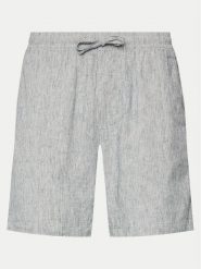 INDICODE Szorty materiałowe Wallis 70-727 Niebieski Regular Fit. Niebieskie szorty męskie INDICODE, bez wzorów, z bawełny. Za 129.99 zł.