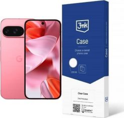 Smartfon Pixel 9 5G 12/256GB Różowy (GA09340-GB) + Etui Clear Case. Czerwone smartfony Google. Za 3,476.00 zł.