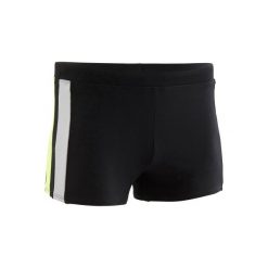 Bokserki 500 YOKE. Czarne bokserki męskie NABAIJI, w kolorowe wzory. Za 39.99 zł.