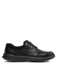 Clarks Półbuty Cotrell Edge 261373857 Czarny. Czarne codzienne półbuty męskie Clarks, bez wzorów, ze skóry, bez obcasa, bez zapięcia. Za 269.99 zł.