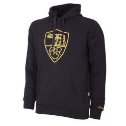 Bluza z kapturem AS Roma Heritage Czarny. Czarne bluzy nierozpinane męskie COPA FOOTBALL, bez wzorów, retro, bez ramiączek, z kapturem. Za 381.10 zł.