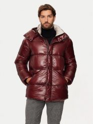 Hetregó Kurtka puchowa Justin 8N562 Bordowy Regular Fit. Czerwone kurtki męskie Hetregó, m, bez wzorów, z puchu, bez ramiączek, bez kaptura. Za 1,749.00 zł.