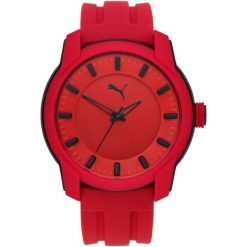 Zegarek sportowy męski Puma Red Silicone P6019. Czerwone zegarki męskie Puma. Za 183.70 zł.