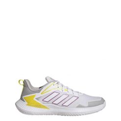 Buty do tenisa unisex Adidas Defiant Speed. Białe buty do biegania męskie ADIDAS, bez wzorów, z materiału, bez zapięcia, do biegania. Za 463.75 zł.