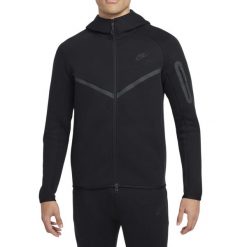 Bluza z Kapturem I Suwakiem Na Całej Długości Tech Fleece Rozmiar XL Czarny - H…. Czarne bluzy z kapturem męskie Nike, xl, bez wzorów, z kapturem. Za 379.00 zł.