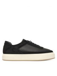 Calvin Klein Sneakersy Basket Cupsole Laceup Lth-Nu YM0YM01354 Czarny. Czarne buty sportowe na co dzień męskie Calvin Klein, m, bez wzorów, ze skóry, bez ramiączek, bez kaptura. Za 529.99 zł.