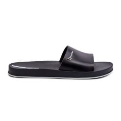 Męskie Gumowe Klapki 82832 Ipanema Slide Unisex Czarne. Czarne klapki i japonki męskie bez wzorów, z gumy. Za 175.56 zł.
