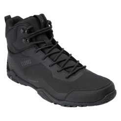 Męskie Buty Turystyczne Jefrey ActivGuard Mid Cut. Brązowe buty trekkingowe męskie ELBRUS, bez wzorów, sportowe, bez obcasa, bez zapięcia. Za 347.99 zł.