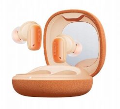 Słuchawki Baseus Słuchawki bezprzewodowe Baseus AirNora 2 ANC BT 5.3 Dokanałowe Pomarańczowe. Brązowe słuchawki bluetooth Baseus. Za 285.98 zł.