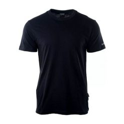 Koszulka męska Hi-Tec Plain - czarna, Rozmiar XXL. Czarne t-shirty męskie Hi-tec, m, bez wzorów, z bawełny, bez kołnierzyka, bez ramiączek. Za 29.99 zł.