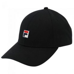Fila czapka z daszkiem FCU0171.80010 czarny OSFM. Czarne czapki męskie Fila, bez wzorów. Za 109.00 zł.