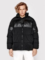 Sprandi Kurtka zimowa SP22-KUM533 Czarny Regular Fit. Czarne kurtki męskie Sprandi, na zimę, l, bez wzorów, z syntetyku, bez ramiączek, bez kaptura. Za 399.99 zł.