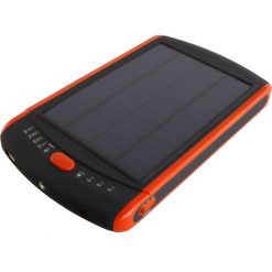 Powerbank PowerNeed 23000mAh z panelem solarnym 2.5W, DC do 19V (S23000). Czarne powerbanki PowerNeed. Za 405.89 zł.