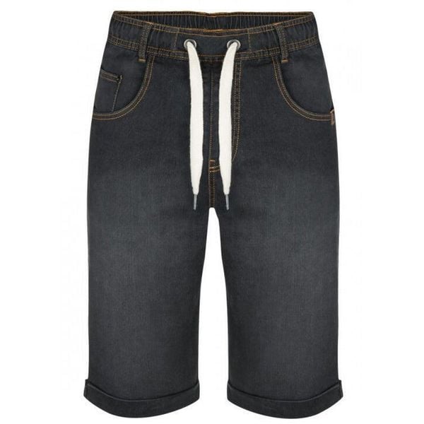 Glemo krótkie spodenki męskie denim, bawełna, ściągacz, M. Fioletowe szorty męskie ZEAGLE, bez wzorów, z bawełny. Za 139.99 zł.