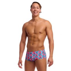Kąpielówki męskie spodenki do pływania Funky Trunks Hummy Bunny. Niebieskie kąpielówki męskie FUNKY TRUNKS, m, bez wzorów. Za 158.95 zł.