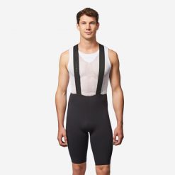Spodenki rowerowe szosowe Van Rysel Endurance Ultra. Czarne szorty sportowe męskie VAN RYSEL, bez wzorów, z tworzywa sztucznego, sportowe. Za 549.99 zł.