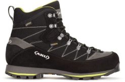 Buty trekkingowe męskie Aku M'S TREKKER LITE III GTX, black/ green, 40. Czarne buty trekkingowe męskie Aku, bez wzorów, bez zapięcia. Za 687.87 zł.