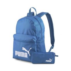 Plecak Z Piórnikiem Puma Phase Backpack Set. Niebieskie plecaki męskie Puma, bez wzorów. Za 176.00 zł.