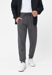 Joggery dresowe N-BEN. Spodnie na co dzień męskie Volcano, bez wzorów, z bawełny, klasyczne. Za 139.99 zł.