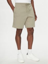 Michael Kors Szorty sportowe CR552G15MF Beżowy Regular Fit. Brązowe szorty sportowe męskie Michael Kors, bez wzorów, z bawełny, sportowe. Za 339.99 zł.