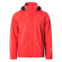 Lekka Kurtka Męska Oscar. Czerwone kurtki męskie Hi-tec, l, bez wzorów, sportowe, bez ramiączek, bez kaptura. Za 205.99 zł.