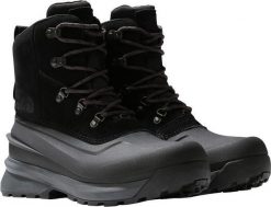Buty trekkingowe męskie The North Face Buty The North Face M Chilkat V Lace WP męskie : Kolor - Czarny, Rozmiar obuwia - 45. Czarne buty trekkingowe męskie The North Face, bez wzorów, bez zapięcia. Za 553.00 zł.