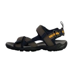 Sandały GEOX U TERRENO + GRIP Zielony. Zielone sandały męskie Geox, z syntetyku, bez zapięcia. Za 193.99 zł.