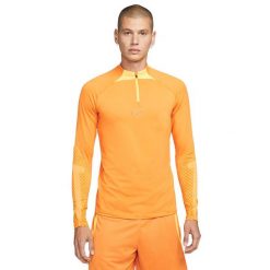 Męska Bluza Strike Drill DriFIT. Brązowe bluzy nierozpinane męskie Nike, m, bez wzorów, sportowe, bez ramiączek, bez kaptura. Za 273.99 zł.