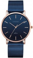 Zegarek męski Strand S702GXVLML niebieski. Niebieskie zegarki męskie Strand. Za 240.00 zł.