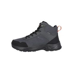Buty trekkingowe męskie Whistler Doron. Szare buty trekkingowe męskie Whistler, bez wzorów, sportowe, bez obcasa, bez zapięcia. Za 329.99 zł.
