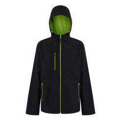 Męska Kurtka Soft Shell Navigate 2 Layer. Czarne kurtki męskie Regatta, m, bez wzorów, sportowe, bez ramiączek, bez kaptura. Za 232.99 zł.