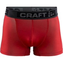 Craft Bokserki Greatness 3" Czerwony Z Nadrukiem M. Bielizna termoaktywna męska marki Craft. Za 79.00 zł.