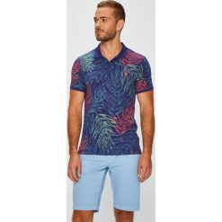 U.S. Polo - Polo. Szare koszulki polo męskie U.S. Polo, z bawełny, polo, z krótkim rękawem. W wyprzedaży za 239.90 zł.
