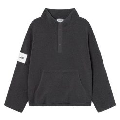 Kubota Kurtka Polarowa Męska Grafitowa. Szare kurtki męskie Kubota, m, bez wzorów, z polaru, bez ramiączek, bez kaptura. Za 299.99 zł.