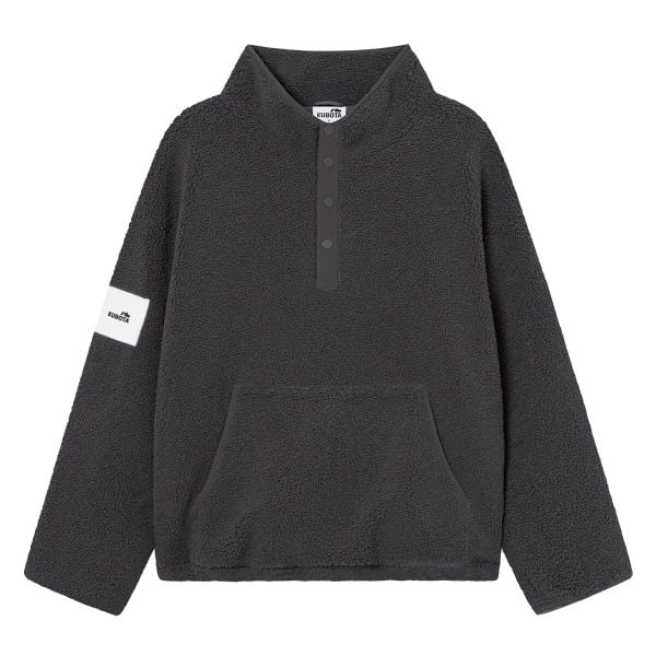 Kubota Kurtka Polarowa Męska Grafitowa. Szare kurtki męskie Kubota, m, bez wzorów, z polaru, bez ramiączek, bez kaptura. Za 299.99 zł.