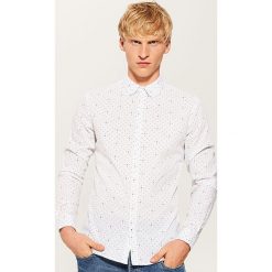 Koszula w mikrowzór - Biały. Koszule męskie marki Giacomo Conti. W wyprzedaży za 49.99 zł.
