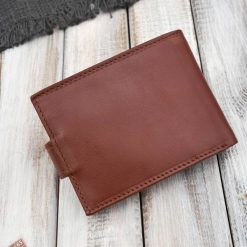 Paolo Peruzzi Portfel męski skórzany koniakowy RFID na prezent AL-16-CG. Portfele męskie Paolo Peruzzi, bez wzorów. Za 92.16 zł.