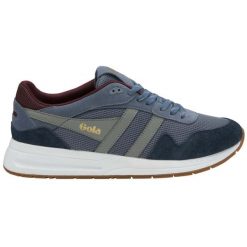 Sneakersy Gola Delta. Niebieskie buty sportowe na co dzień męskie Gola, m, bez wzorów, eleganckie, bez ramiączek, bez kaptura. Za 413.50 zł.