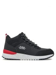 Dorko Sneakersy Atlas DS24F03M Czarny. Czarne buty sportowe na co dzień męskie Dorko, m, bez wzorów, ze skóry, bez ramiączek, bez kaptura. Za 199.99 zł.