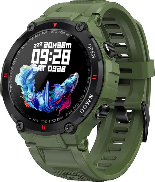 Smartwatch Gravity GT7-3 Zielony (GT7-3). Zielone zegarki smartwatch Gravity. Za 218.99 zł.