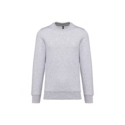 Bluza z okrągłym dekoltem Kariban. Szare bluzy nierozpinane męskie KARIBAN, m, bez wzorów, bez ramiączek, bez kaptura. Za 168.50 zł.