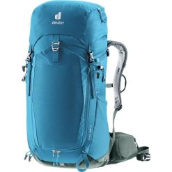 Plecak turystyczny Deuter Trail Pro 36 - wave/ivy. Niebieskie plecaki męskie Deuter, bez wzorów. Za 886.99 zł.