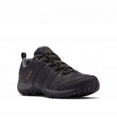 Columbia Woodburn II 1553001012 Czarne 45. Czarne buty trekkingowe męskie Columbia, bez wzorów, bez zapięcia. Za 347.73 zł.
