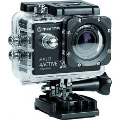 Kamera Manta 4FUN SPORTS WIFI CAMERA (MM357). Szare kamery sportowe marki MANTA. Za 226.32 zł.