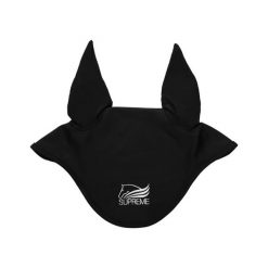 Czapka z muchą dla koni Supreme. Czarne krawaty i muchy męskie SUPREME, bez wzorów, sportowe. Za 103.20 zł.
