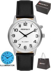 Zegarek Perfect EL001W-01 męski klasyczny podświetlany . Zegarki męskie Perfect. Za 139.00 zł.